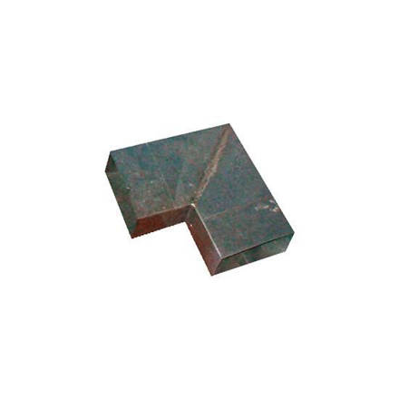 Imagen de Codo chapa galv. nro 30 facetados rect. vert. 2x4 90º