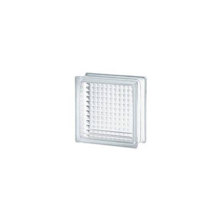 Imagen de Ladrillo vidrio 19 x 19 x 08 cm baston cruzado