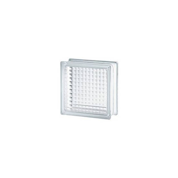 Imagen de Ladrillo vidrio 19 x 19 x 08 cm baston cruzado