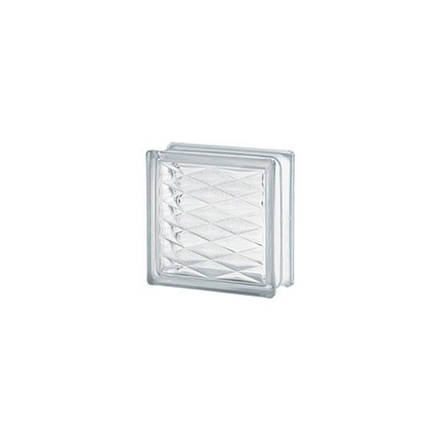 Imagen de Ladrillo vidrio 19 x 19 x 08 cm diamante