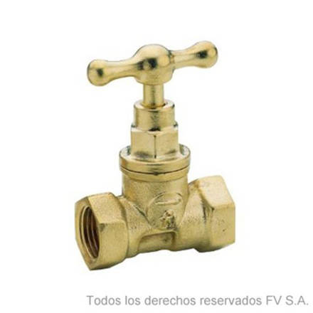 Imagen de Llave paso r-hh diam 13mm. bronce FV 0471 13 B