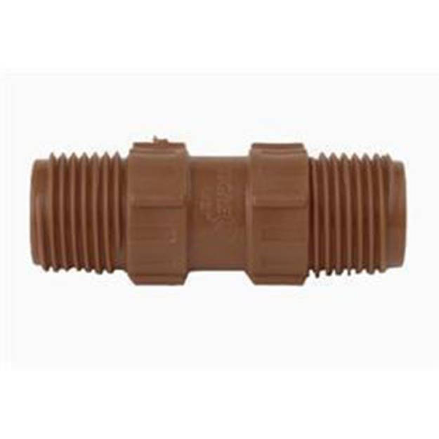 Imagen de Niple polipr. diam 13mm x 6cm macho-macho