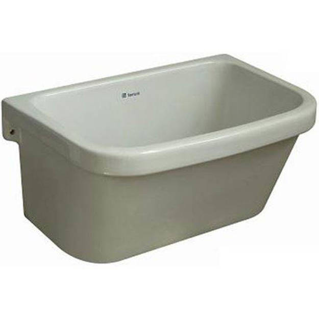 Imagen de Pileta de lavar FERRUM blanca plk b 518 x 336 mm