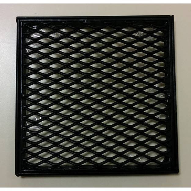 Imagen de Rejilla conica p/piso metal desplegado 20x20cm EL SIMETRICO