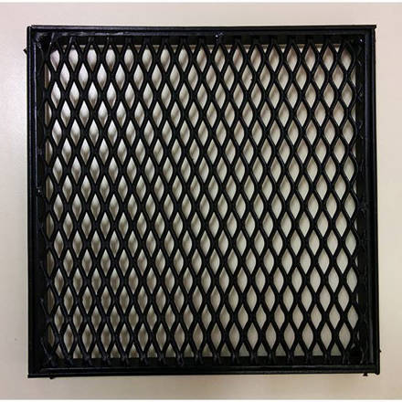 Imagen de Rejilla conica p/piso metal desplegado 25x25cm EL SIMETRICO