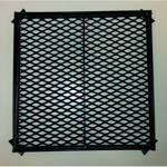 Imagen de Rejilla conica p/piso metal desplegado 30x30cm EL SIMETRICO