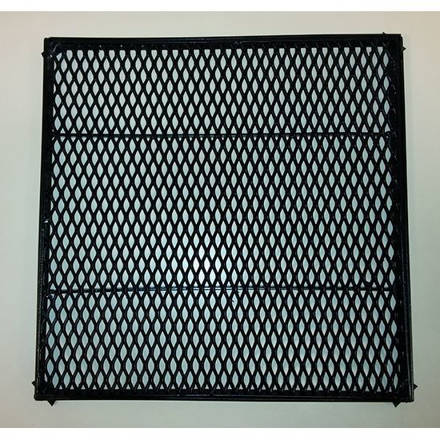 Imagen de Rejilla conica p/piso metal desplegado 40x40cm EL SIMETRICO