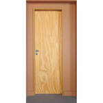 Imagen de Puerta placa std. pino mco.aluminio 60x200x10cm VALENTINUZ der.