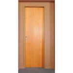 Imagen de Puerta placa VALENTINUZ cedro mco. aluminio 10cm 60cm der.