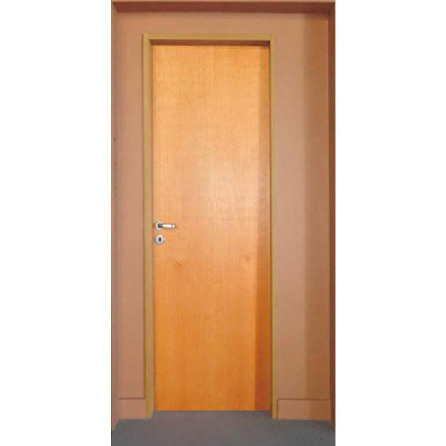 Imagen de Puerta placa VALENTINUZ cedro mco. aluminio 15cm 70cm der.