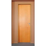Imagen de Puerta placa VALENTINUZ cedro mco. aluminio 15cm 70cm izq.