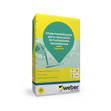 Imagen de Mortero aislacion hidrofuga WEBER Tec Hydromur x 25 kg.