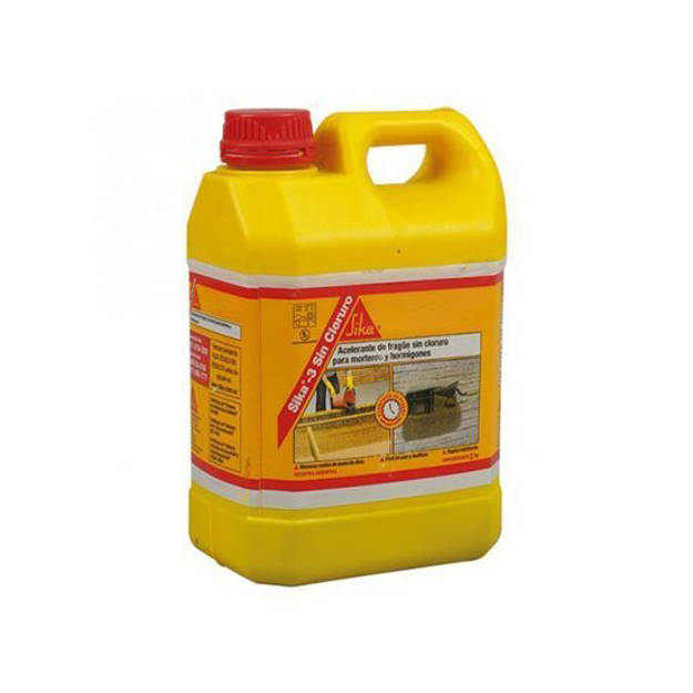 Imagen de SIKA 3 sin cloruro 2kg. (acelerante fragüe p/mortero y hormigon)