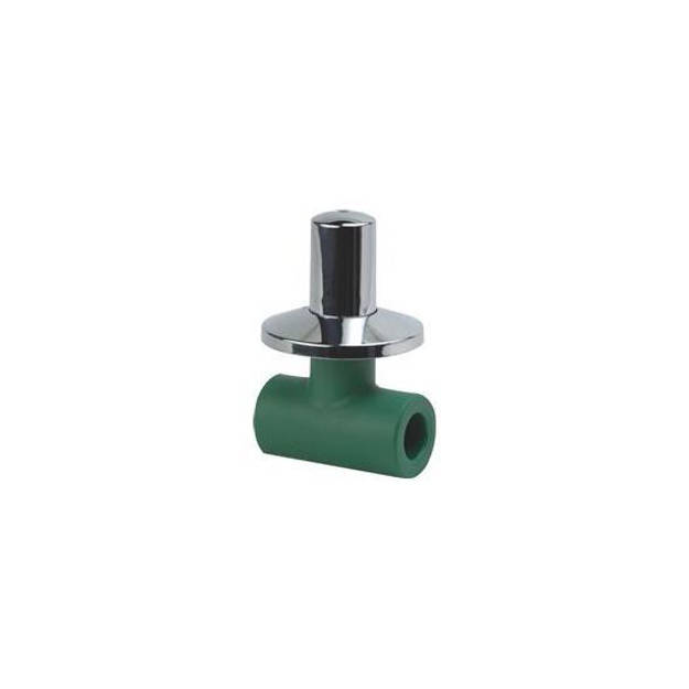 Imagen de Llave de paso Fusión Agua TIGRE HH 25 cromada 22328964
