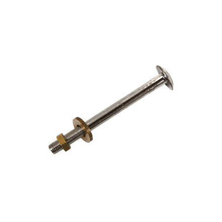 Imagen de Bulon c/tuerca bronce cromado p/tapa camara