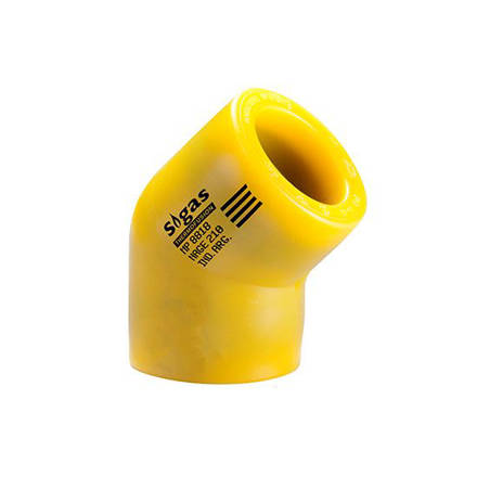 Imagen de Codo 45º SIGAS Thermofusión 63 mm