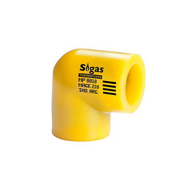 Imagen de Codo 90º SIGAS Thermofusión 50 mm