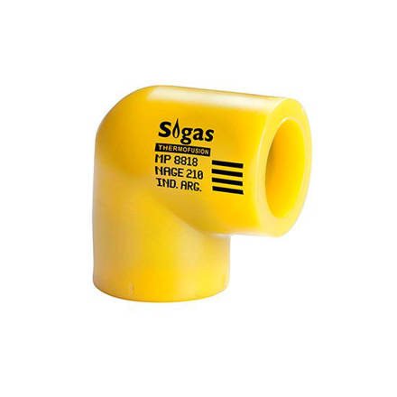 Imagen de Codo 90º SIGAS Thermofusión 63 mm