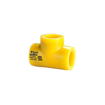 Imagen de Te normal SIGAS Thermofusión 40 mm
