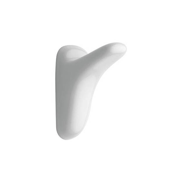 Imagen de Percha simple adhesiva blanca FERRUM Compacto APE3E-B