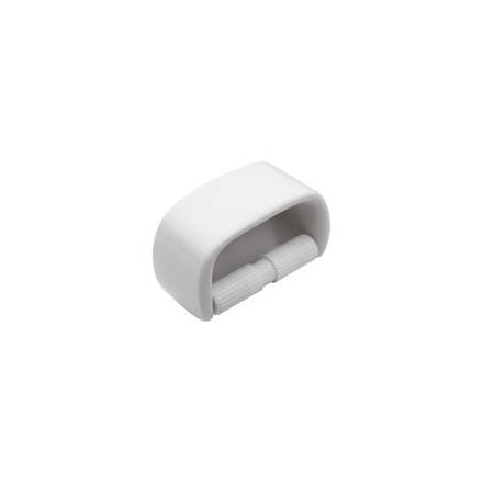 Imagen de Porta rollo adhesivo FERRUM Compacto con palito bco. ALE1E-B
