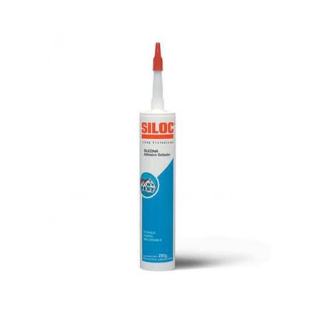 Imagen de Sellador 280 grs. blanco de silicona 100 % siloc