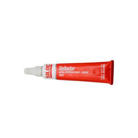 Imagen de Sellador 100 gr. rojo para altas temperaturas siloc