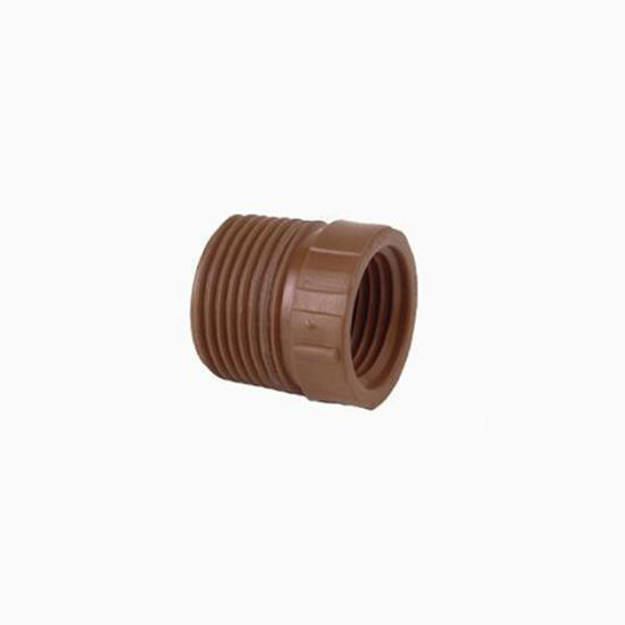 Imagen de Buje poliprop. diam 19 x 13mm rosca M-H