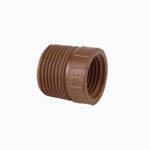 Imagen de Buje poliprop. diam 38 x 19mm rosca M-H