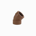Imagen de Codo poliprop. 45º diam 19mm rosca H-h
