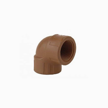 Imagen de Codo poliprop. 90º diam 19mm rosca HH