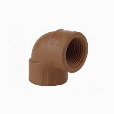 Imagen de Codo poliprop. 90º diam 38mm rosca HH