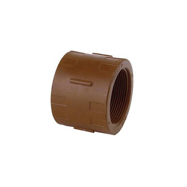 Imagen de Cupla poliprop. rosca HH diam 19mm