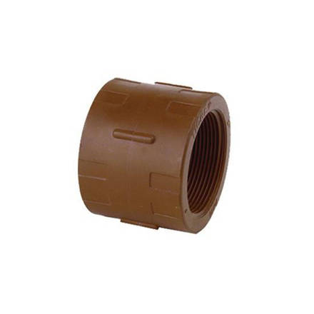Imagen de Cupla poliprop. rosca HH diam 25mm
