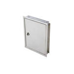 Imagen de Puerta llave de paso acero inoxidable 15x15 cm