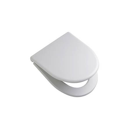 Imagen de Tapa inodoro FERRUM Marina madera blanca herr.bronce cromo THIM-B