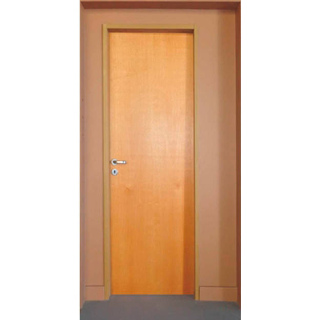 Imagen de Puerta placa VALENTINUZ cedro mco. aluminio 15cm 70cm der.