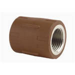 Imagen de Cupla poliprop. ins. bronce rosca HH diam 13mm