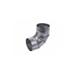 Imagen de Curva chapa galv. diam. 100mm articulada