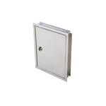 Imagen de Puerta llave de paso acero inoxidable 15x15 cm