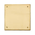 Imagen de Tapa p/piso.- 15x15 pesada bronce pulido Fund. Fund. DELTA 1188
