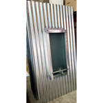 Imagen de Chapa con claraboya nº 25 x 1.10m x 2m. corrediza (45x95cm.aprox)