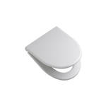 Imagen de Tapa inodoro FERRUM Marina madera blanca herr.bronce cromo THIM-B