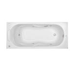 Imagen de Bañera hidro. ROCA bca.levante basic 5jets 160x75 basic m.der.