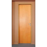 Imagen de Puerta placa VALENTINUZ cedro mco. aluminio 10cm 60cm izq.