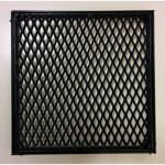 Imagen de Rejilla conica p/piso metal desplegado 25x25cm EL SIMETRICO