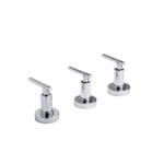 Imagen de Griferia ESTALGRIF thunder lever advance cromo cier.ceramico bide