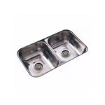 Imagen de Pileta JOHNSON acero 430 doble CC28 59,8x34x15cm S.A