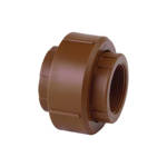 Imagen de Union doble poliprop. diam 38mm rosca HH