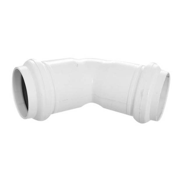 Imagen de Codo pvc TIGRE j. elastica 45º hh 110 mm 26030714